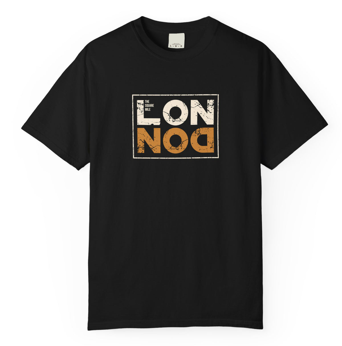 חולצת טי מודפסת London – חולצה עם הדפס לונדון בסגנון אורבני