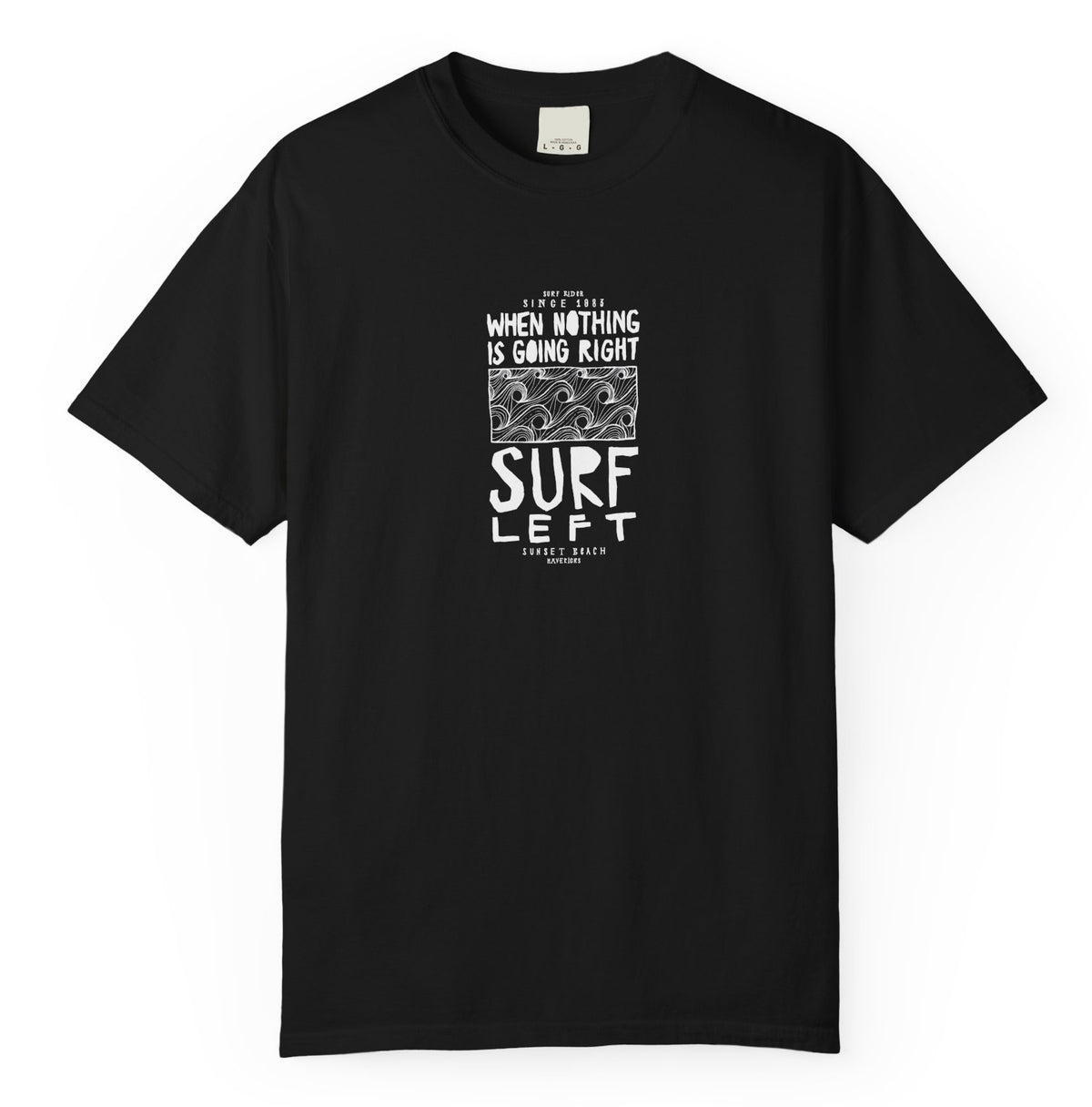 חולצת טי מודפסת Surf – חולצה עם הדפס גלישה Surf Left