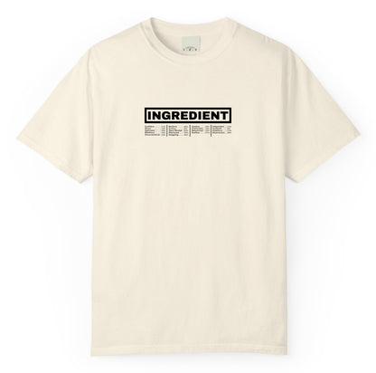 חולצת טי רכיבים – Ingredient