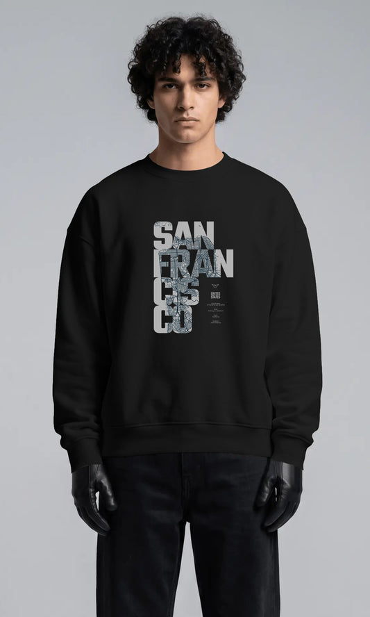סווטשירט San Francisco – שחור